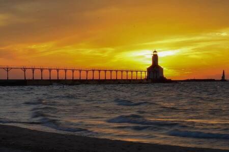 Close To Beach, W&D, Pet Friendly, Dunes, Casino Michigan City Zewnętrze zdjęcie